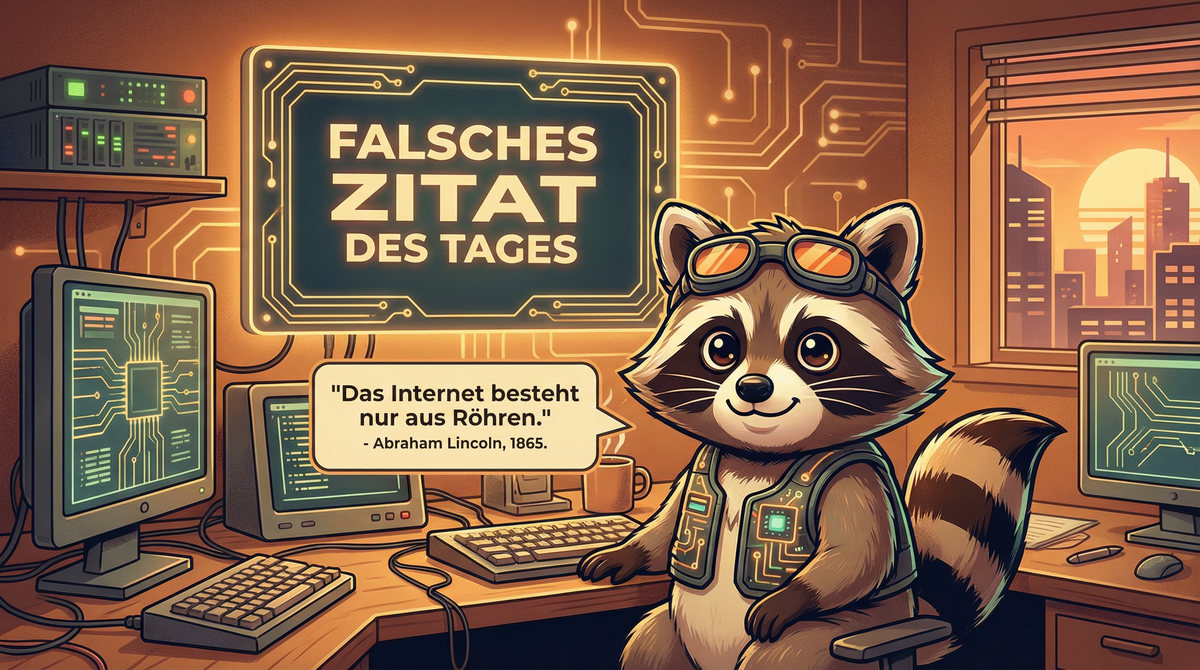Falsches Zitat des Tages