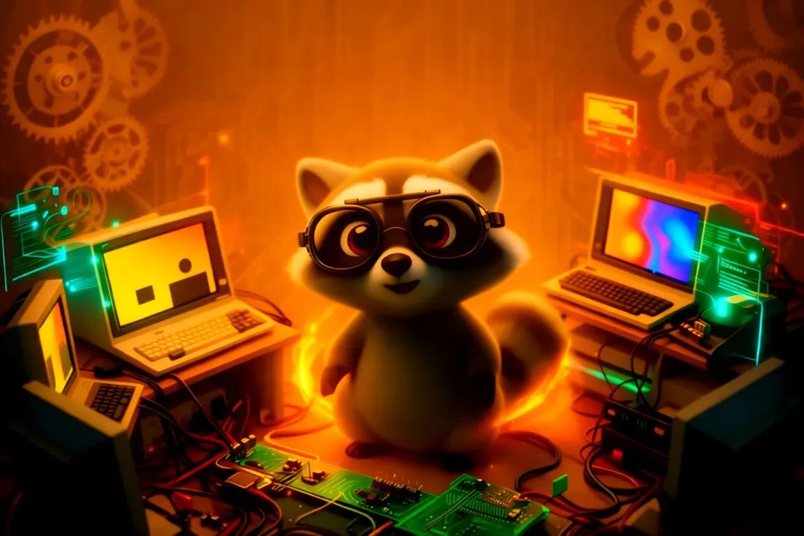 Unix-Waschbären: Das Betriebssystem unserer Herzen (und Pfoten)