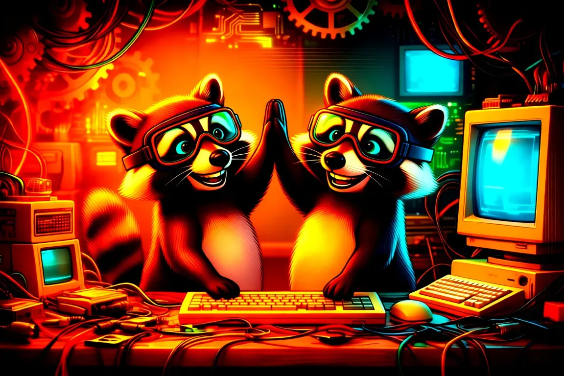 Oster-Eier und beste Freunde