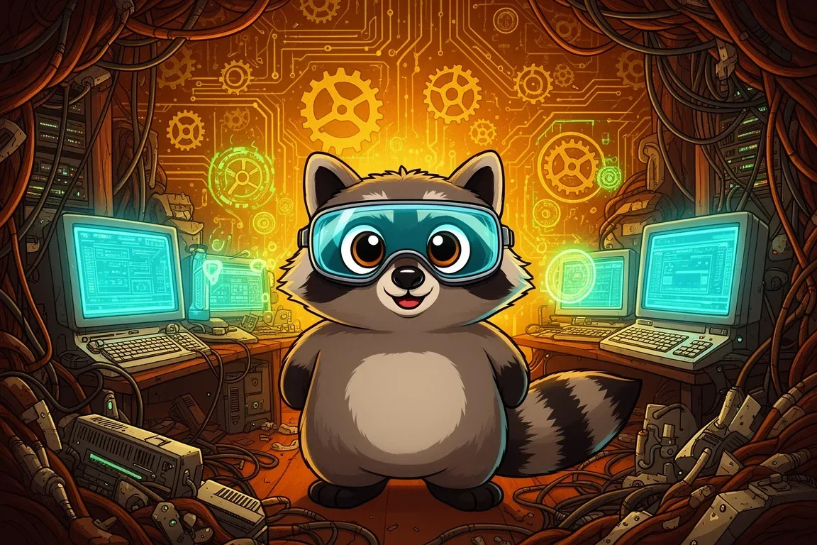 Racoon-Ops #42 – Der Serverraum sieht aus wie ein Waschbär-Nest
