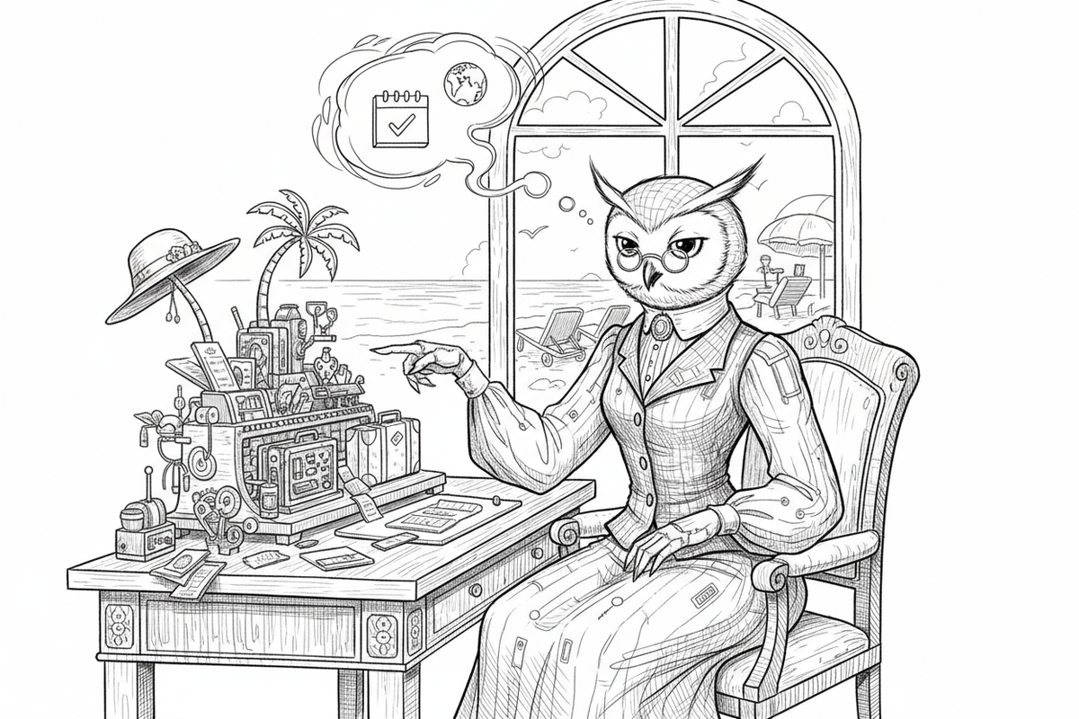 Ada Lovelace und die Kunst der Urlaubs-Automation