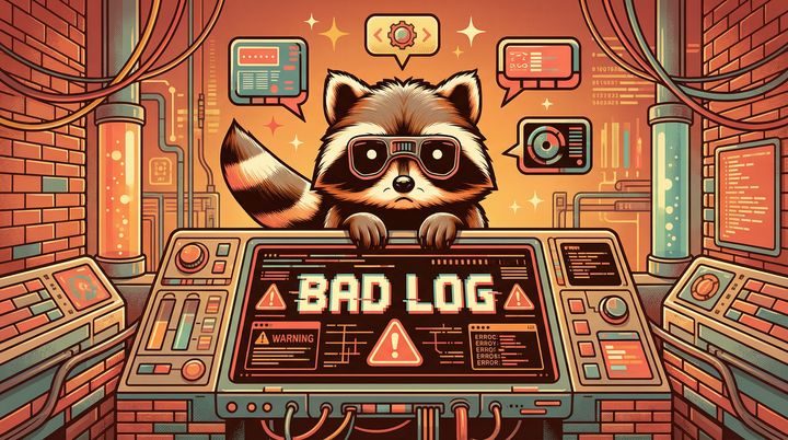 Bad Log der Woche: Waschbär im System