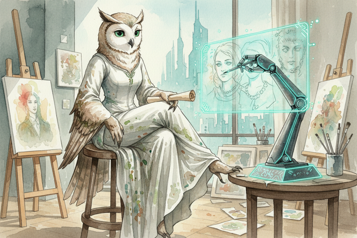 Wenn Künstler im Sommer 2046 ihre Muse automatisieren