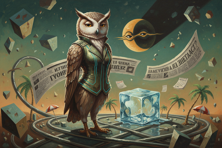 Eilmeldung: Wissenschaft bestätigt, dass Eiswürfel im Schatten länger Sommer haben