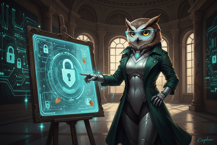 Hermine erklärt: Herbstputz für die digitale Sicherheit